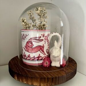 Hand Painted Rabbit Mug